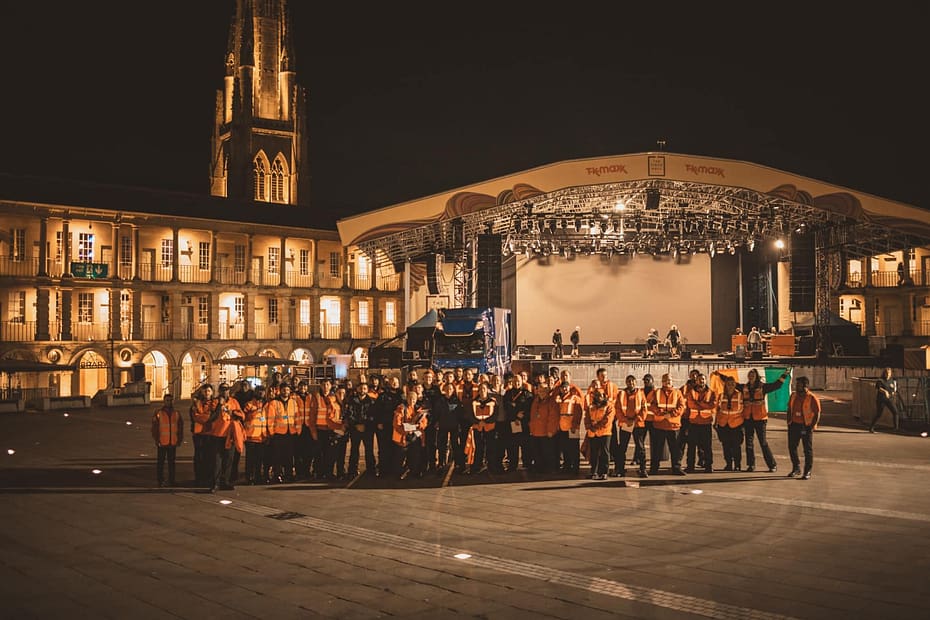 piece hall security